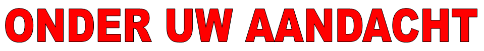 Onder Uw Aandacht